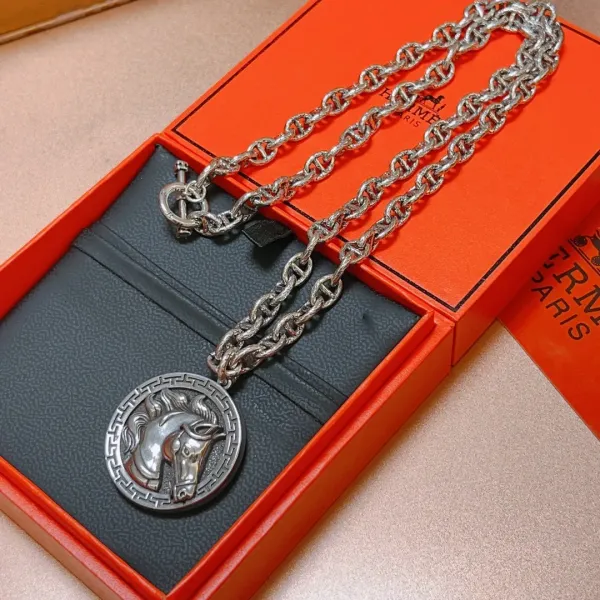 【2026】【HERMES】ネックレス、新しいネックレス万能シンプルファッションオーナメント