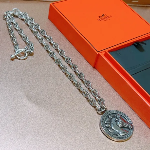 【2026】【HERMES】ネックレス、新しいネックレス万能シンプルファッションオーナメント