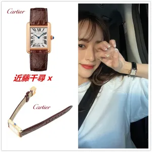 【2026】腕時計 近藤千尋 x Cartier タンク ソロ ウォッチ W5200024