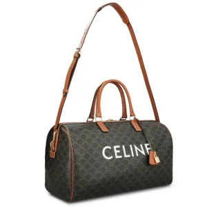 【2026】《大人かわいい》【CELINE】セリーヌ トリオンフミディアムトラベルバッグ 45*30*21cm