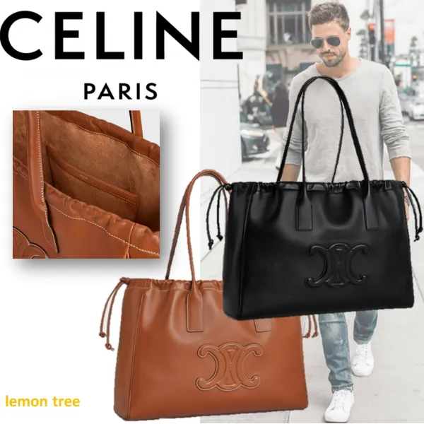 【2026】【CELINE】セリーヌ カバ ドローストリング キュイル トリオンフ