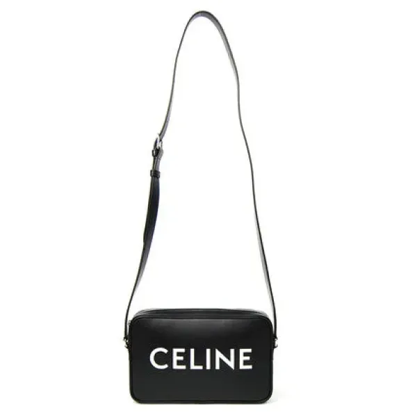 【2026】CELINE セリーヌミディアム メッセンジャーバッグ / CELINEプリント入り