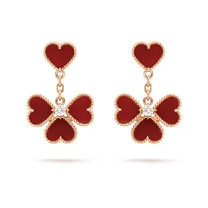 【2026】【Vancleef & Arpels】 スウィート アルハンブラ エフイヤージュ ピアス