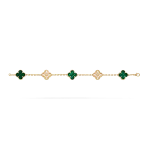 【2026】【Vancleef & Arpels】 ヴィンテージ アルハンブラ ブレスレット、5モチーフ