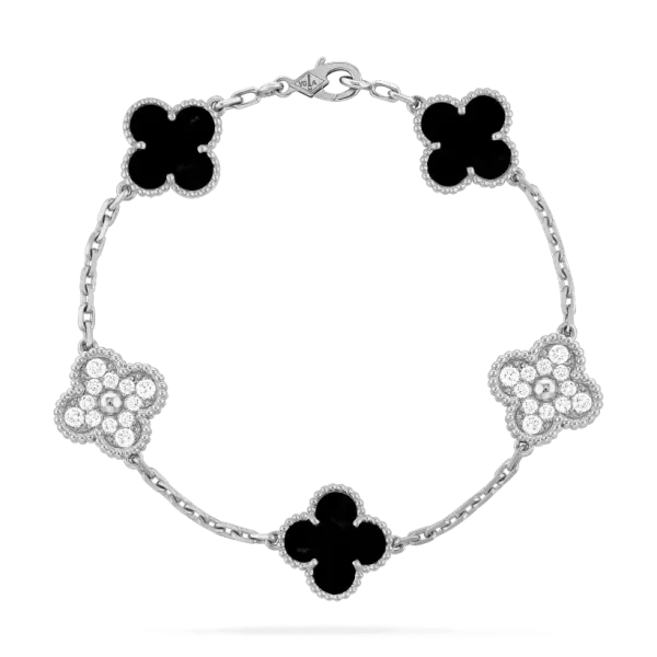 【2026】【Vancleef & Arpels】 ヴィンテージ アルハンブラ ブレスレット、5モチーフ