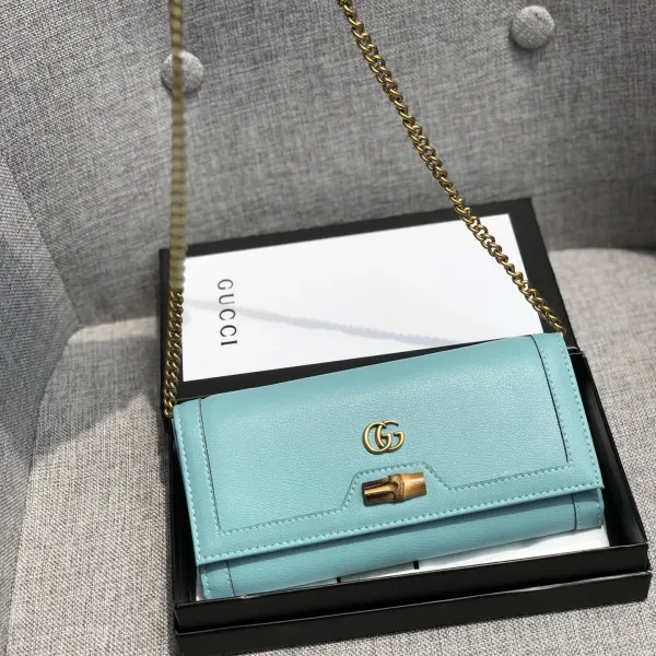 【2026】累積売上総額第１位【GUCCI★グッチ】チェーンウォレット