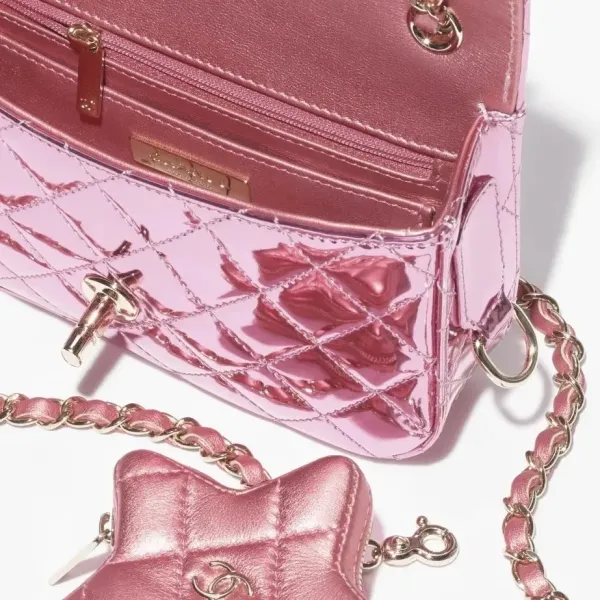 【2026】Cruise CHANEL シャネルミニフラップバッグ＆スターコインケース付 12.5 × 19 × 5 cm