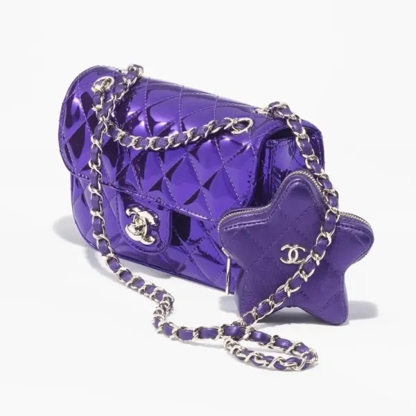 【2026】Cruise CHANEL シャネルミニフラップバッグ＆スターコインケース付 12.5 × 19 × 5 cm