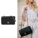【2026】【CHANEL】シャネル マトラッセ25Wフラップチェーンショルダーバッグ A01112 キャビアスキン 24 cm × 16 cm × 7 cm