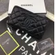 【2026】【CHANEL】シャネル 人気の新作バカ売れ商品菱形チェック柄の刺しゅう入りバラ財布 19.5*10.5cm