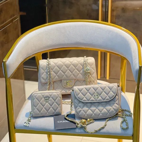 【2026】【CHANEL】 シャネル 定番人気 ミニ マトラッセ☆CHANEL☆Mini Flap Bag3点セット お得
