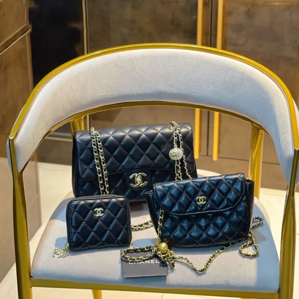 【2026】【CHANEL】 シャネル 定番人気 ミニ マトラッセ☆CHANEL☆Mini Flap Bag3点セット お得