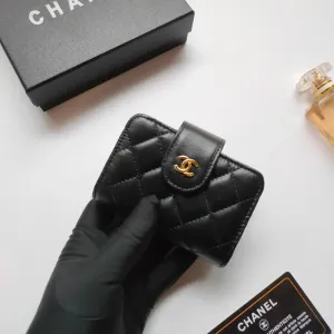 【2026】【 CHANEL】シャネル キャビアレザー カードホルダー【財布】