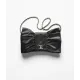 【2026】☆リボン☆ CHANEL サテンクラッチバッグ