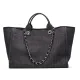 【2026】Chanel Deauville Large Tote チェーン付 デニム トートバッグ