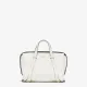 【2026】【FENDI   公式旗艦店】フェンディ ハンドバッグフェンディ ボストン 365    アイスホワイト レザー バッグ