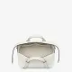 【2026】【FENDI   公式旗艦店】フェンディ ハンドバッグフェンディ ボストン 365    アイスホワイト レザー バッグ
