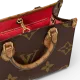 【2026】LV【LOUIS VUITTON 公式旗艦店】ルイヴィトン 斜めがけバッグ オンザゴー PM 25 x 19 x 11.5cm