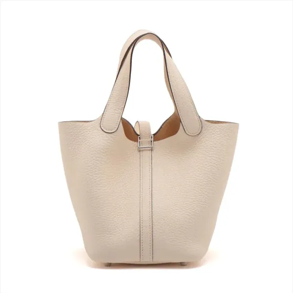 【2026】【HERMES   公式旗艦店】ハンドバッグエルメス ピコタンロックPM トリヨンクレマンス ナタ シルバー金具