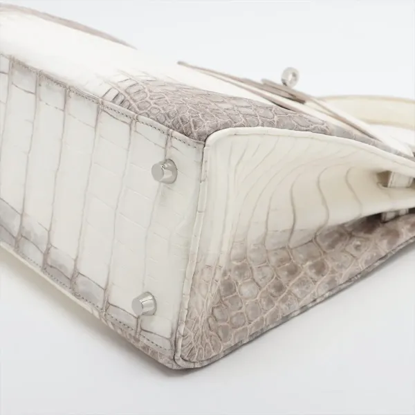 【2026】【HERMES   公式旗艦店】ハンドバッグエルメス ケリー25ニロティカスマット ヒマラヤ シルバー金具