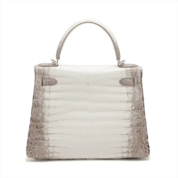 【2026】【HERMES   公式旗艦店】ハンドバッグエルメス ケリー25ニロティカスマット ヒマラヤ シルバー金具
