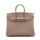 【2026】【HERMES   公式旗艦店】ハンドバッグエルメス バーキン25 トゴ エトゥープ シルバー金具