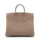 【2026】【HERMES   公式旗艦店】ハンドバッグエルメス バーキン25 トゴ エトゥープ シルバー金具