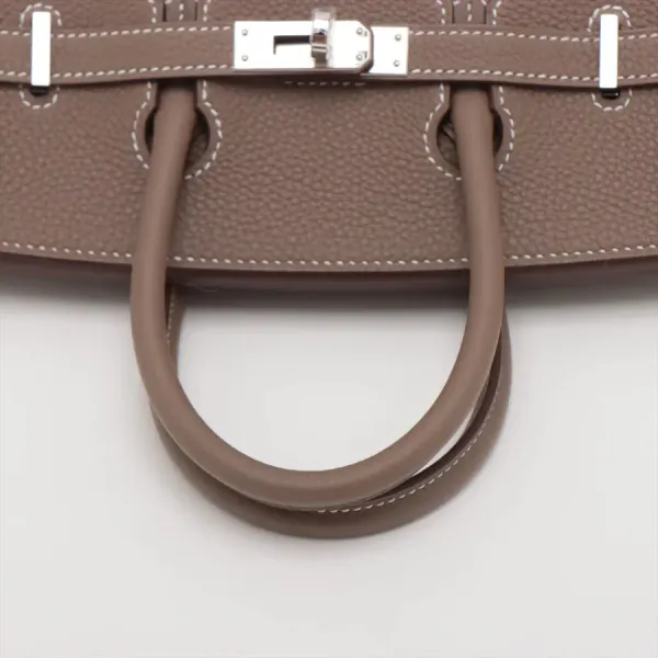 【2026】【HERMES   公式旗艦店】ハンドバッグエルメス バーキン25 トゴ エトゥープ シルバー金具