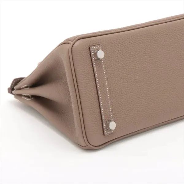 【2026】【HERMES   公式旗艦店】ハンドバッグエルメス バーキン25 トゴ エトゥープ シルバー金具