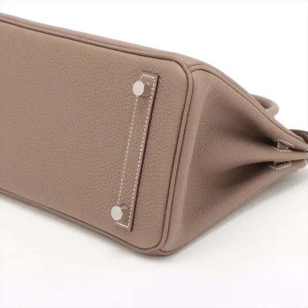 【2026】【HERMES   公式旗艦店】ハンドバッグエルメス バーキン25 トゴ エトゥープ シルバー金具