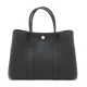 【2026】【HERMES   公式旗艦店】ハンドバッグエルメス ガーデンパーティTPM カントリー ブラック シルバー金具 29.5*21.5*13.5cm