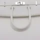 【2026】【HERMES   公式旗艦店】ハンドバッグエルメス バーキン25 ヴォーエプソン ホワイト シルバー金具 25*19*13.5