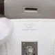 【2026】【HERMES   公式旗艦店】ハンドバッグエルメス バーキン25 ヴォーエプソン ホワイト シルバー金具 25*19*13.5
