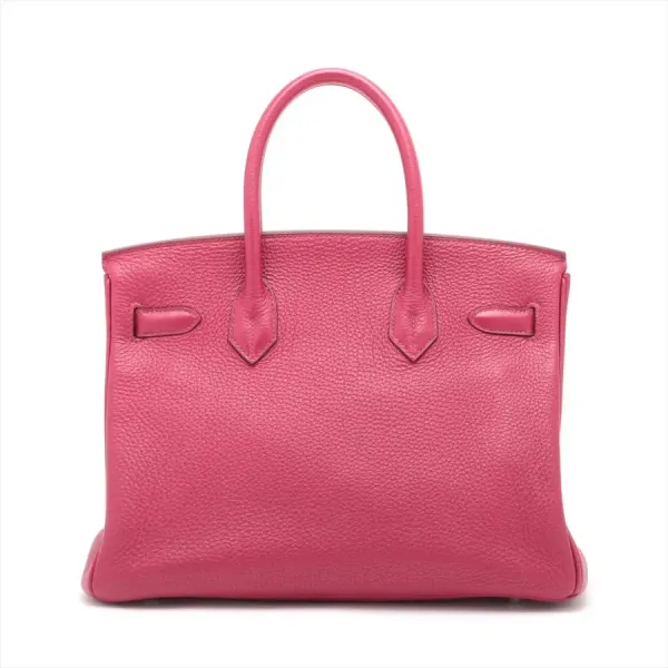 【2026】【HERMES   公式旗艦店】ハンドバッグエルメス バーキン30 トゴ ルビー シルバー金具 30*22*15cm