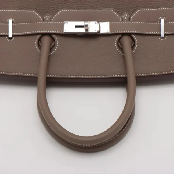 【2026】【HERMES   公式旗艦店】ハンドバッグエルメス バーキン35 トゴ エトゥープ シルバー金具 35*27.5*18.5cm