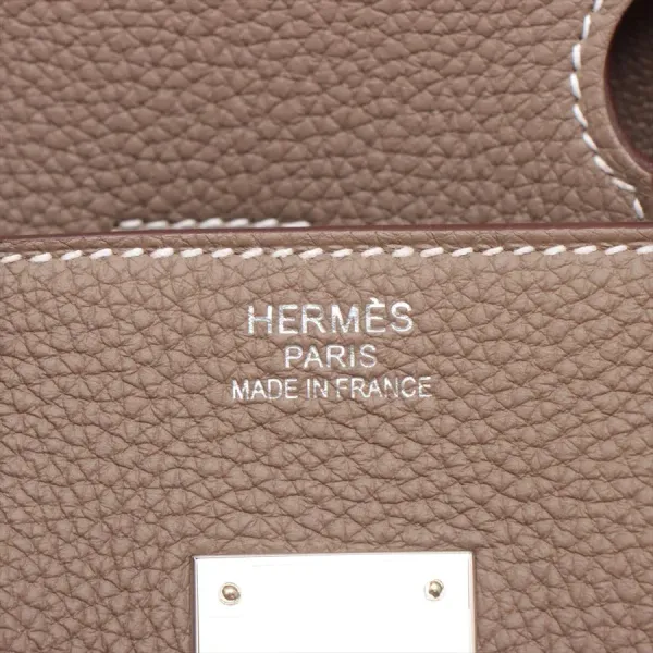 【2026】【HERMES   公式旗艦店】ハンドバッグエルメス バーキン35 トゴ エトゥープ シルバー金具 35*27.5*18.5cm