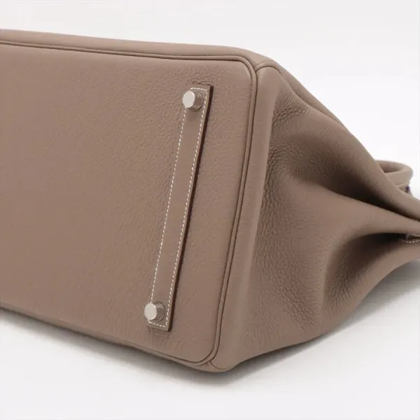 【2026】【HERMES   公式旗艦店】ハンドバッグエルメス バーキン35 トゴ エトゥープ シルバー金具 35*27.5*18.5cm