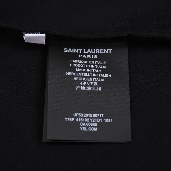 【2026】【YSL SAINT LAURENT公式旗艦店】 サンローラン   Tシャツご好評に付き再入荷！