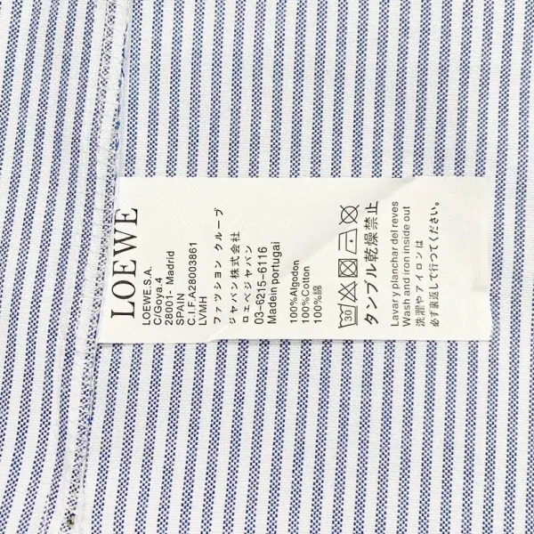 【2026】【LOEWE 公式旗艦店】 ロエベ  シャツ  ご好評に付き再入荷！