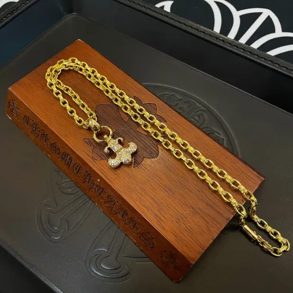 【2026】【CHROME HEARTS】ネックレス、新しいネックレス万能シンプルファッションオーナメント