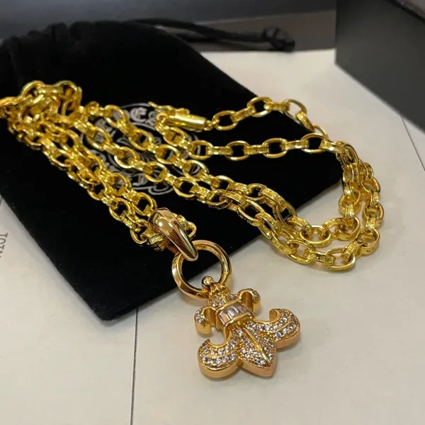 【2026】【CHROME HEARTS】ネックレス、新しいネックレス万能シンプルファッションオーナメント