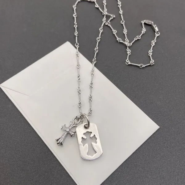 【2026】【CHROME HEARTS】ネックレス、新しいネックレス万能シンプルファッションオーナメント