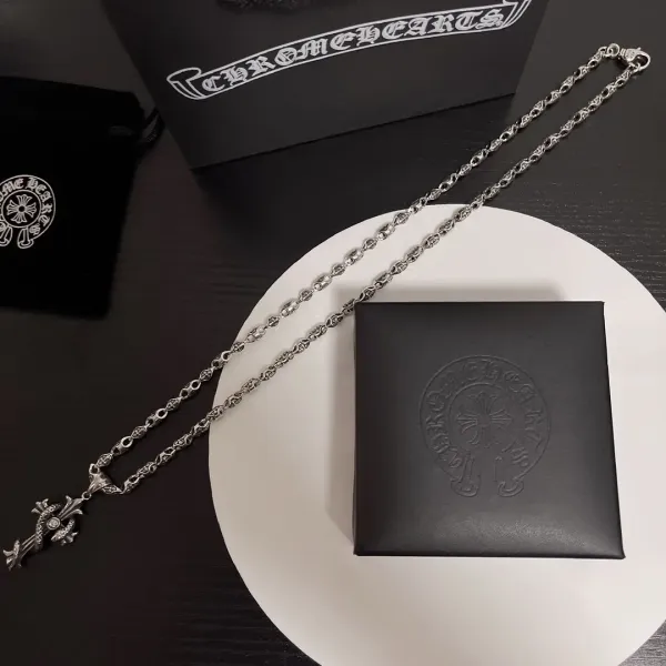 【2026】【CHROME HEARTS】ネックレス、新しいネックレス万能シンプルファッションオーナメント