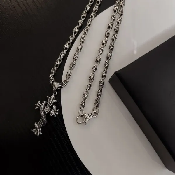 【2026】【CHROME HEARTS】ネックレス、新しいネックレス万能シンプルファッションオーナメント