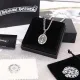 【2026】【CHROME HEARTS】ネックレス、新しいネックレス万能シンプルファッションオーナメント