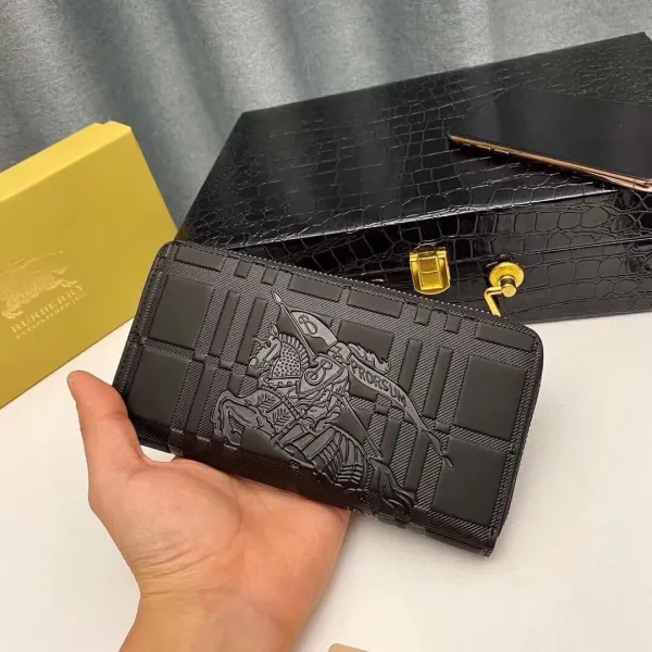 【2026】【BURBERRY  公式旗艦店】バーバリー   財布 当日出荷 好評に付き再入荷19*10*2.5CM