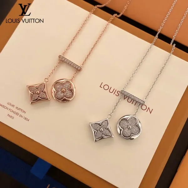 【2026】LV【 LOUIS VUITTON】ネックレス、新しいネックレス万能シンプルファッションオーナメント