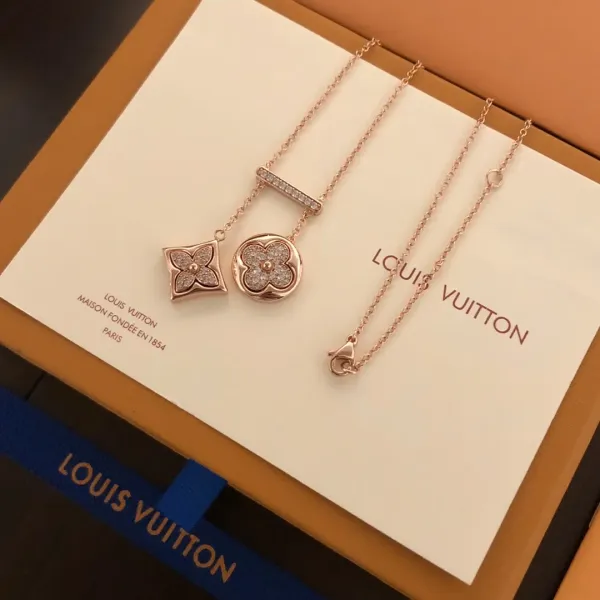 【2026】LV【 LOUIS VUITTON】ネックレス、新しいネックレス万能シンプルファッションオーナメント
