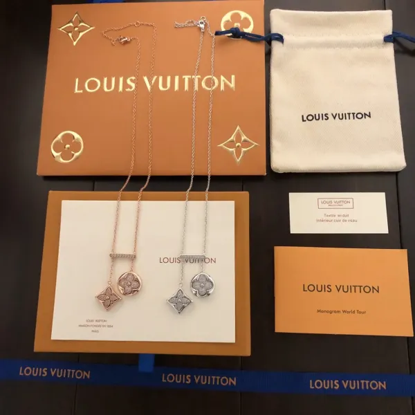 【2026】LV【 LOUIS VUITTON】ネックレス、新しいネックレス万能シンプルファッションオーナメント