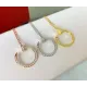 【2026】【CARTIER】ネックレス、新しいネックレス万能シンプルファッションオーナメント